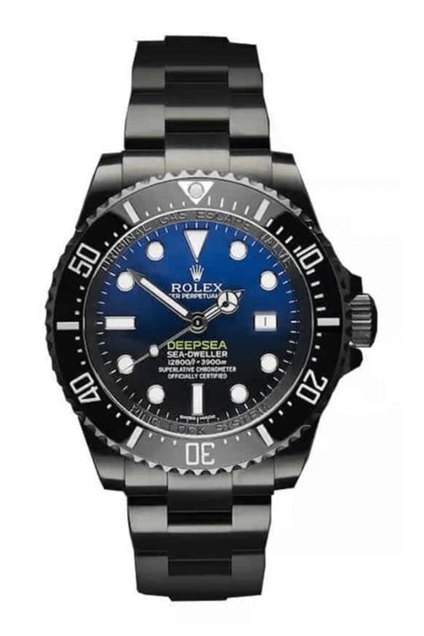 rolex replica deepvsea black